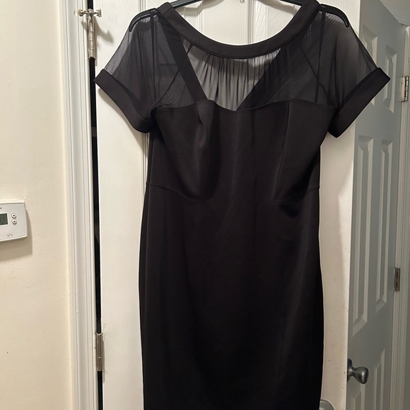 Black Cocktail Dress - Picture 3 of 3